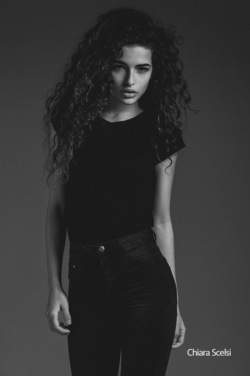 Chiara Scelsi first modeltest by Alex Kipenko